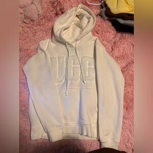 White UGG sweatshirt, size small.